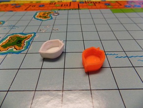 life boat abandon ship sinking titanic board game games boardgame boardgames lifeboat 3d print model - Mito3D