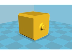 simples dispensador de fita rolo peças substituição distribuidor 3d print model - Mito3D