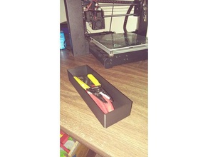 simple tool box 3d printer accessories toolbox holder 3d print model - Mito3D