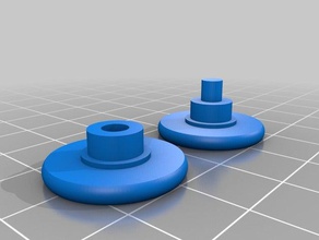 spinner tappi v20 giocattoli meccanici 608 del cuscinetto fidget cap 3d print model - Mito3D