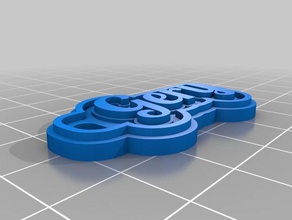gery keychains customized 3d print model - Mito3D