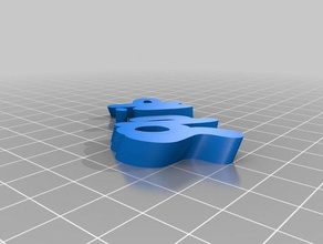 squid Anahtarlık özelleştirilmiş 3d print model - Mito3D