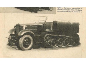 pzinz 202 - polnischen Sattelzug Fahrzeuge tank Waffe ww2 den zweiten Weltkrieg 3d print model - Mito3D