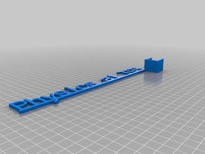 physics tgs shelf talker organization customized 3d print model - Mito3D