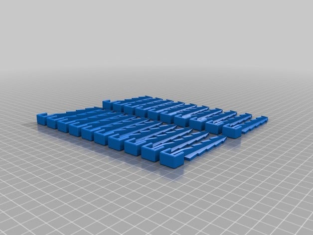 peg robótica cortadora de césped alambre La impresión en 3d 3D print model - Mito3D