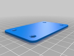 sylvain placa A impressão 3d 3d print model - Mito3D