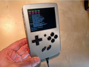 spieljunge video games gameboy handheld game device playstation raspberry pi retro retropie 3d print model - Mito3D