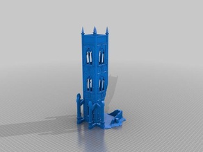 warhammer 40k terrain dice tower 3d print model - Mito3D