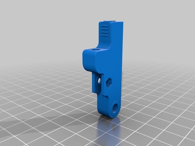 rainurée palier levier de titan extrudeuses Imprimante 3d 3D print model - Mito3D