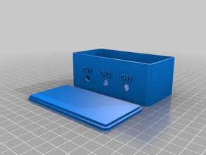 pasivo de 2-canal mezclador caja partes 3d print model - Mito3D