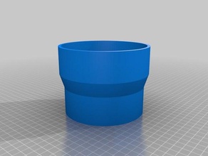 il mio personalizzato adattatore per tubo parametrico universale strumenti su misura 3d print model - Mito3D