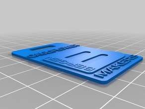 meine angepasste Schilder & logos kundengebundene 3d print model - Mito3D