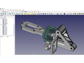 simple rotating end effector eeezybotarm big 3d print model - Mito3D