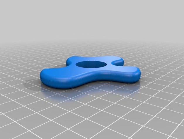asymmetrical spinner 1 toys & games fidget 3D print model - Mito3D