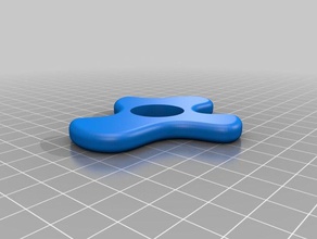 asymmetrische spinner 1 Spielzeug & Spiele fidget 3d print model - Mito3D