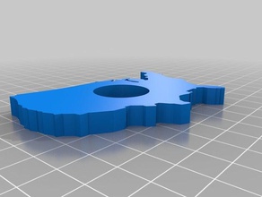 usa spinner toys & games fidget 3d print model - Mito3D