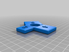 les triangles de pythagore spinner jouets & jeux fidget 3d print model - Mito3D