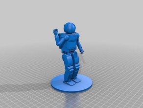 honda asimo v2 la robótica 3d print model - Mito3D
