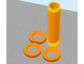creality cr-10 más soporte de bobina en 3d piezas la impresora La impresión cr10 titular paseo 3d print model - Mito3D