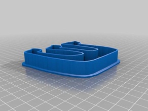 shin mutfak ve yemek özelleştirilmiş 3d print model - Mito3D