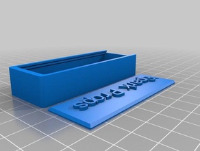 spark prop box containers customized 3d print model - Mito3D
