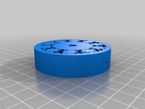 my customized gear bearing parts 3d print model - Mito3D