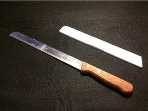 cuchillo de pan cubierta cocina y comedor 3d print model - Mito3D
