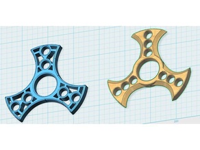 fidget spinner hand-Werkzeuge zappeln Spielzeug 3d print model - Mito3D