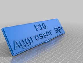aggressor office kundengebundene 3d print model - Mito3D