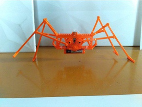 spider walking machine mechanical toys 3d print model - Mito3D