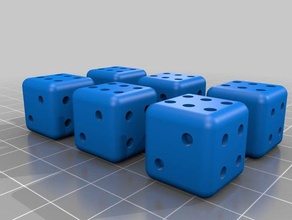 dice game lv3d 3d print model - Mito3D