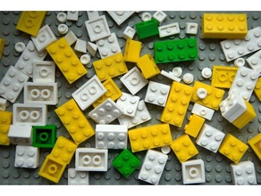 impresión de ladrillo todos los conjuntos piezas lego juegos y juguetes minifig 3d print model - Mito3D