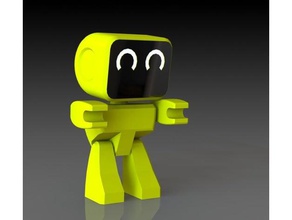 bot jeebo v 001 Modell-Roboter Roboter - Spielzeug 3d print model - Mito3D