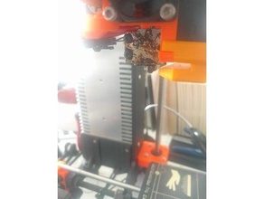 volcano part cooling duct prusa i3 mk2 3d printer parts e3d fan prusai3mk2 3d print model - Mito3D