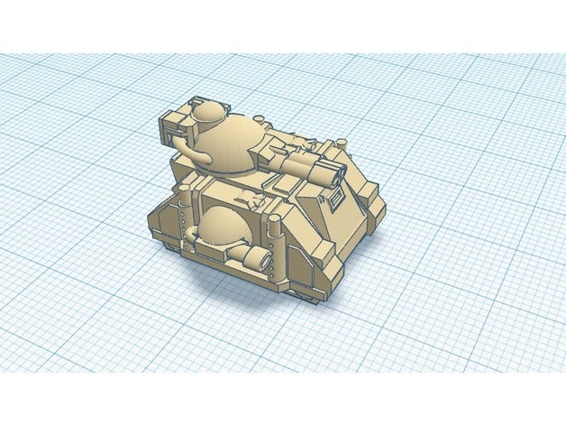 rt alev tankı ınfernus sınıfı v2 oyuncaklar ve oyunlar epic30k epic40k gelecek araç 3D print model - Mito3D