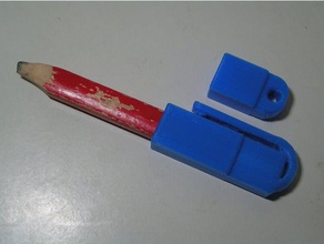 carpenters pencil clip gadgets carpenter zimmermann 3d print model - Mito3D