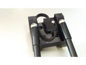 kotron magnetic carriage v32 3d printer parts atom belt clamp tensioner kossel mini neutron 3d print model - Mito3D