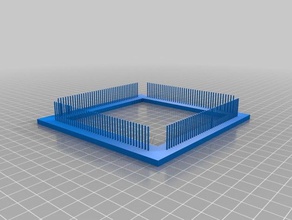 mini-Webstuhl hand-Werkzeuge Webstuhl 3d print model - Mito3D