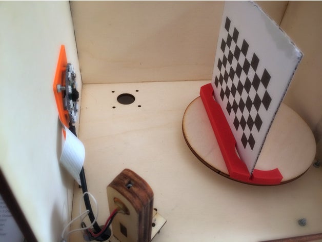 fabscanpi calibration stand older turntable 3d printing created freecad fabscan pi 3D print model - Mito3D