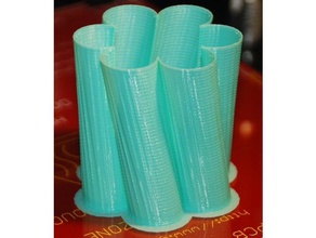 güçlü spiral vazo kaplar 3d print model - Mito3D