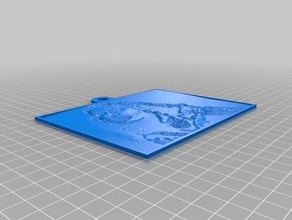 hedy lamar über lithopane 2d-Kunst kundengebundene 3d print model - Mito3D
