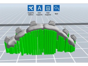 dental suporte da experiência haste 3d print model - Mito3D