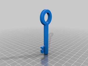 sulpie kicker - replacement key toys & games 3d print model - Mito3D