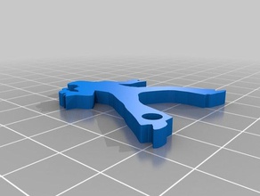 elvis Anahtarlık 3d baskı 3d print model - Mito3D