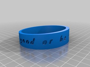 bon bracelet les bracelets personnalisé 3d print model - Mito3D