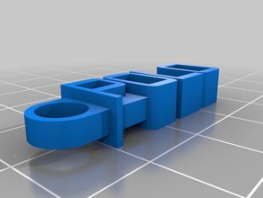 polo keychain organization customized 3d print model - Mito3D
