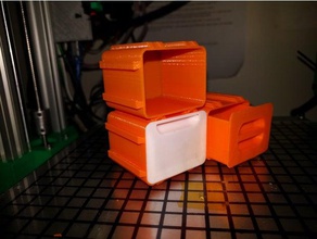my modular boxes mixed tool holders & box drawer module storage 3d print model - Mito3D