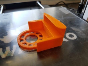 wanhao i3 plus nozzlefan tampa redirecionar o fluxo de ar para cima Impressora 3d peças abs fã i3plus 3d print model - Mito3D