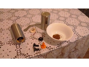 boccola cinese macinino da caffè parti di ricambio il coffee grinder parte riparazione la manica 3d print model - Mito3D