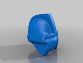 battlestar galactica cylon casco de centurión La impresión en 3d 3d print model - Mito3D